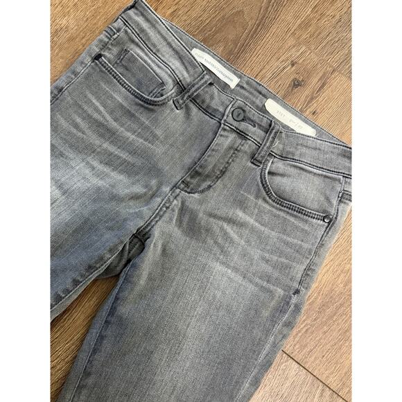 Pilcro and the Letterpress Gray Skinny Ankle Jeans Size 27 Stet Stretch Women's - Picture 2 of 3